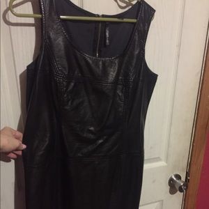 Skye’s The Limit buttery soft faux leather dress!